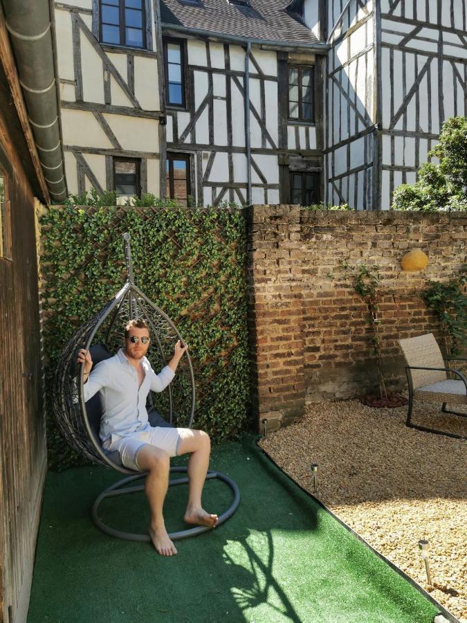 Le Chat De La Cathedrale - Calme - Jardin - Wifi Troyes Bagian luar foto
