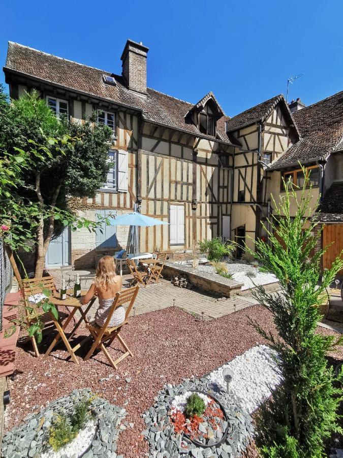 Le Chat De La Cathedrale - Calme - Jardin - Wifi Troyes Bagian luar foto